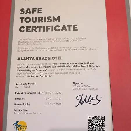 ホテル Alanya Beach Hotel