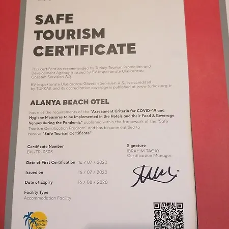 מלון Alanya Beach Hotel